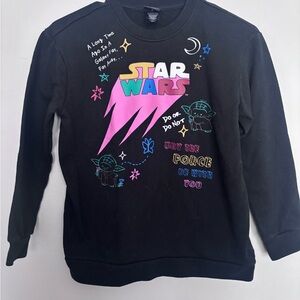 Star Wars Black and Pink Kids Sweatshirt